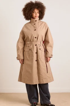 Anja Reversible Honey Trench