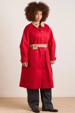 Anja Reversible Honey Trench