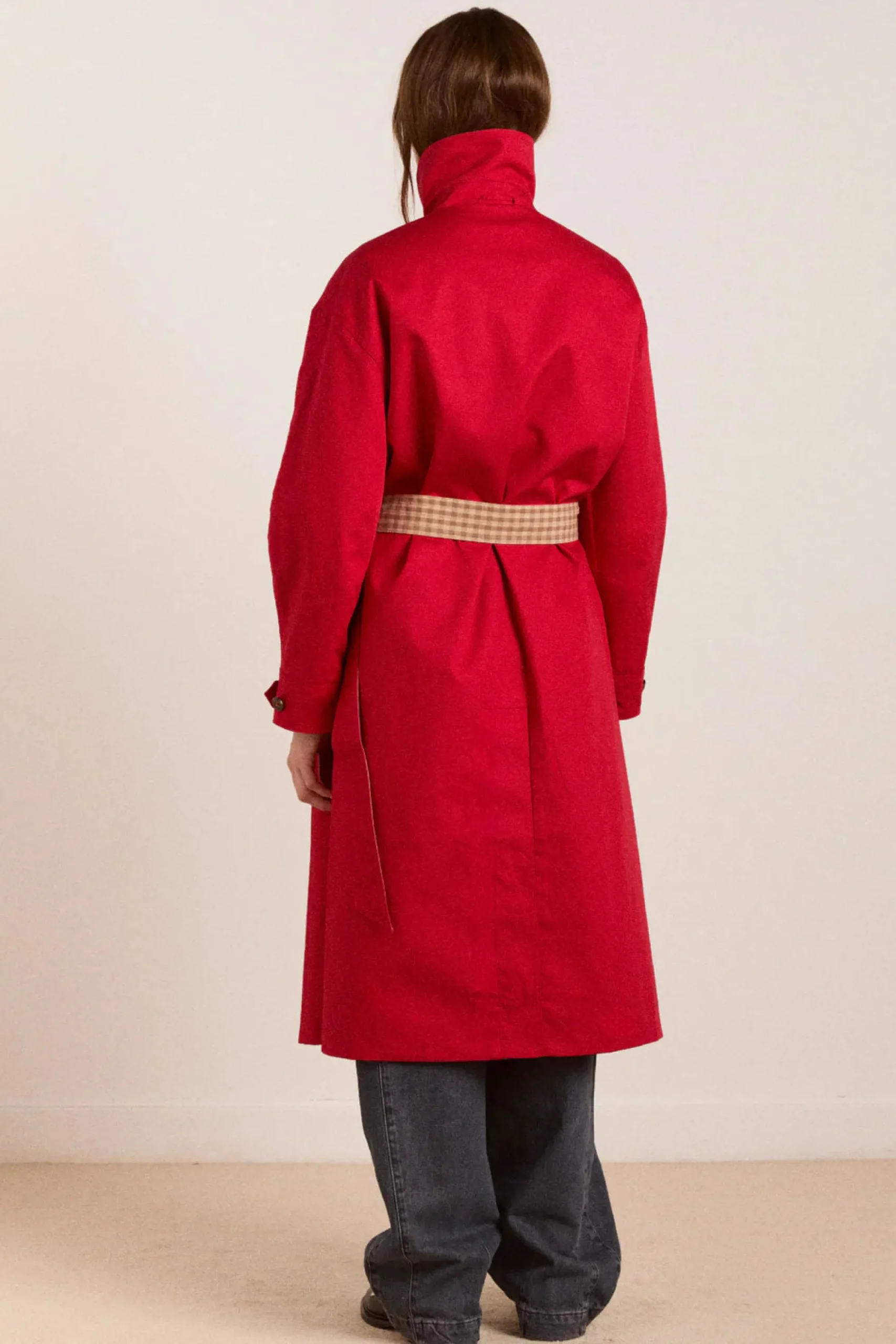 Anja Reversible Honey Trench