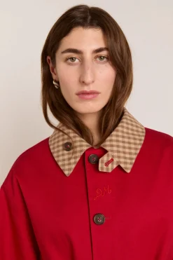 Anja Reversible Honey Trench