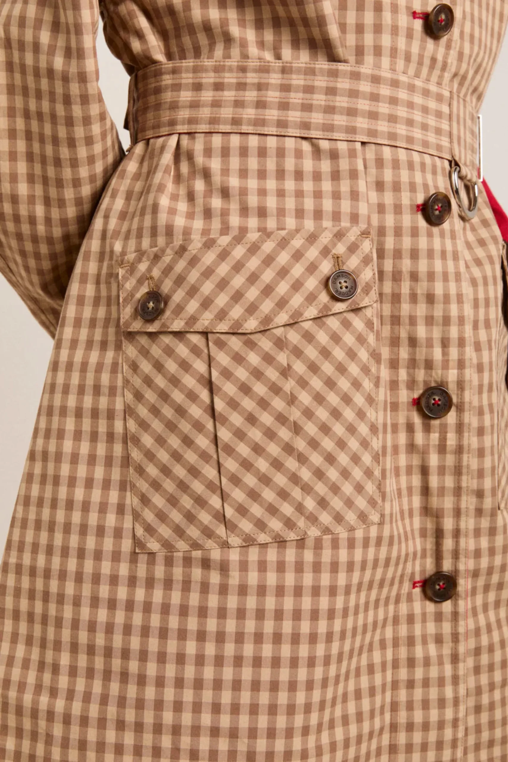 Anja Reversible Honey Trench