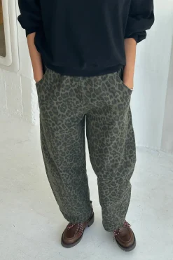 Arc Pants (Fern Leopard)
