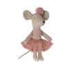 Ballerina Little Sister Mouse (Rose)