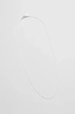 Box Chain Necklace (Silver)