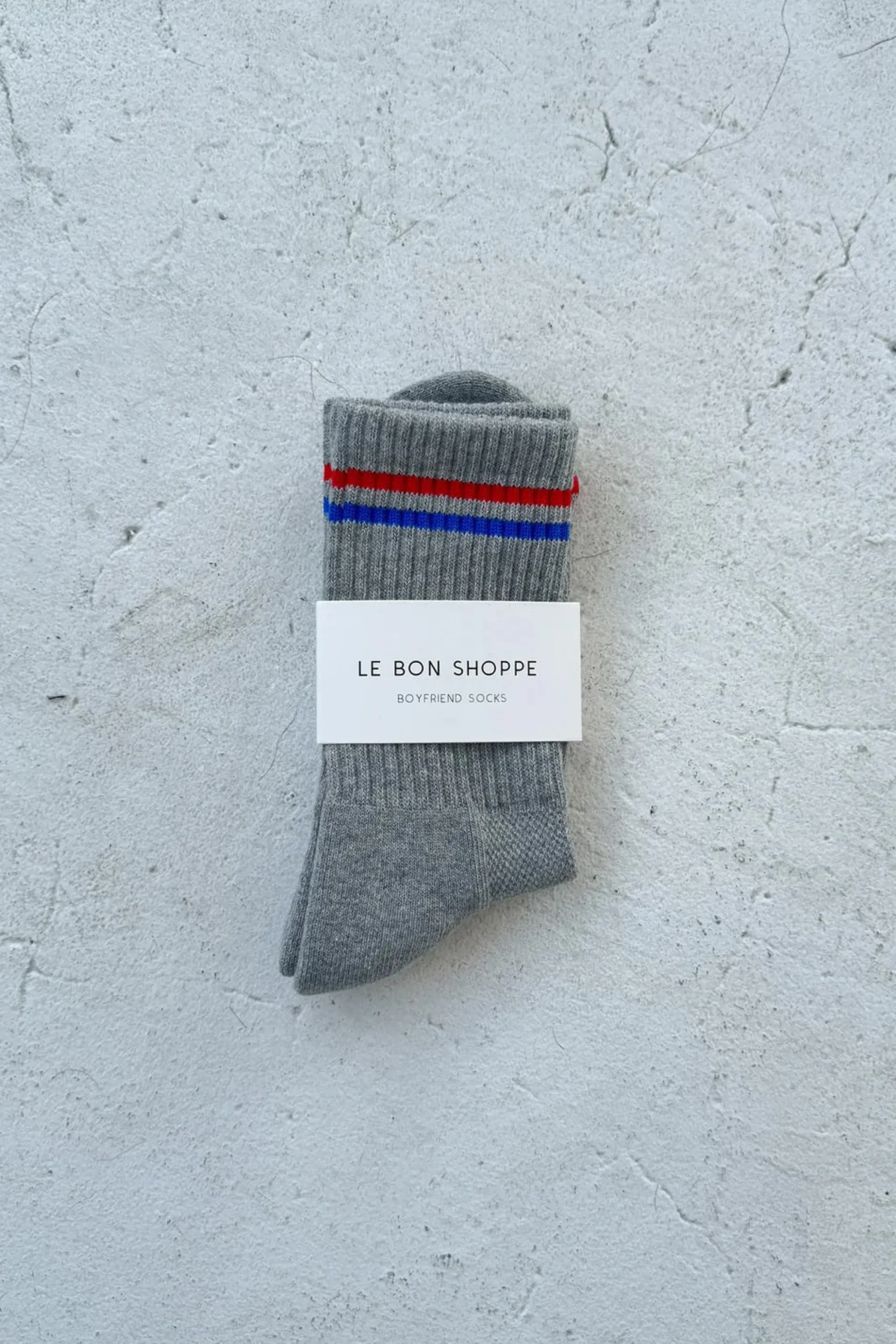 Boyfriend Socks (True Grey)