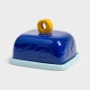 Butter Dish (Sketch Blue)