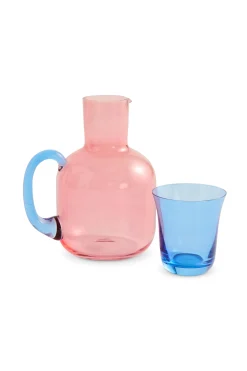 Carafe & Glass (Blue Robin)