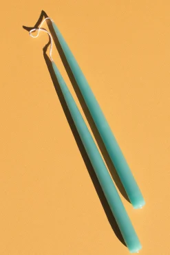 Classic Taper Candles (Seafoam)