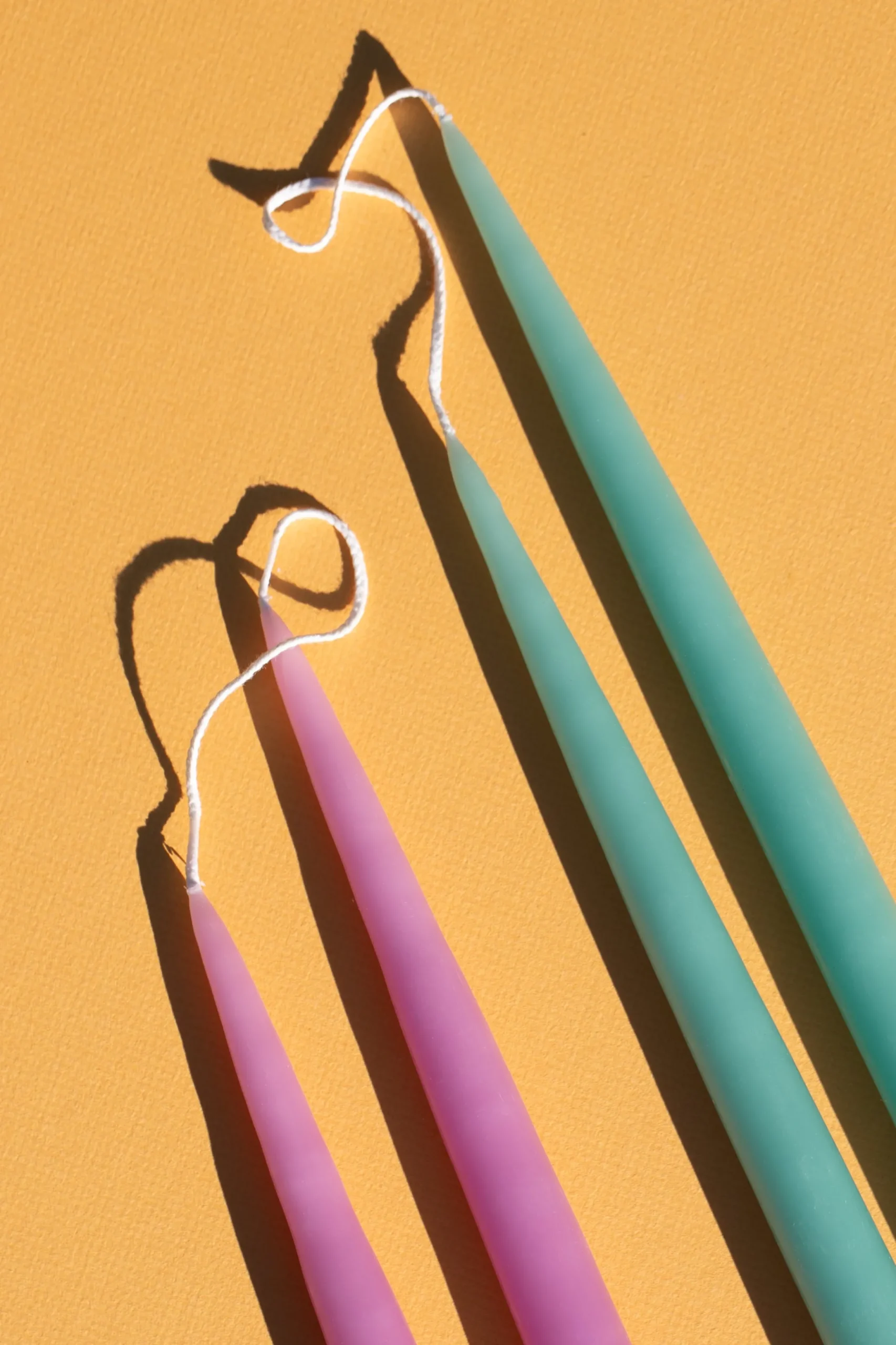 Classic Taper Candles (Seafoam)