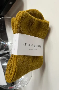 Cloud Socks (Green Olive)