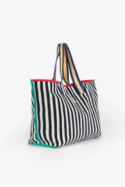 Color Block Cotton Bag