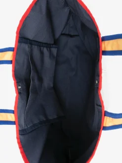 Color Block Cotton Bag