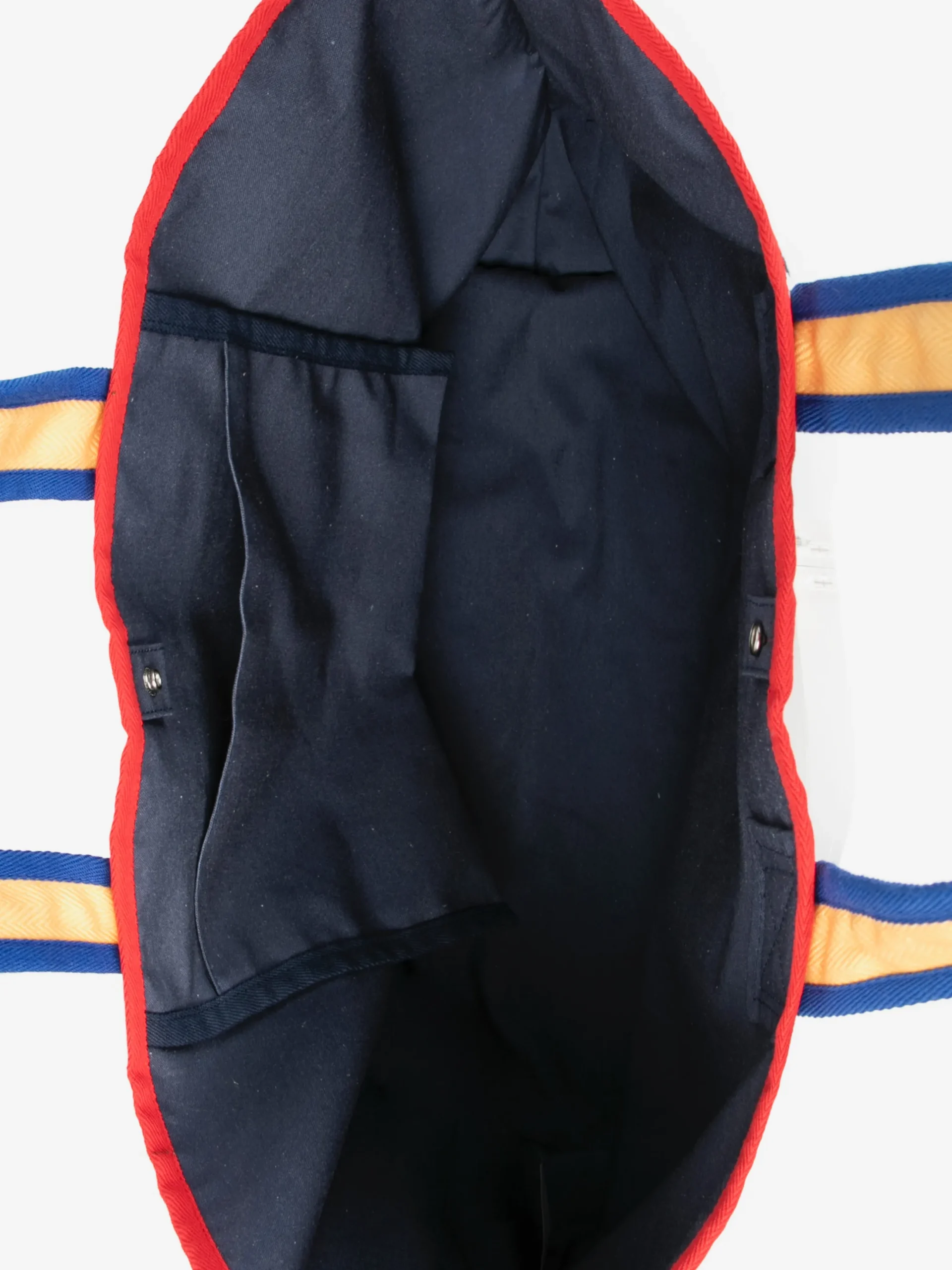 Color Block Cotton Bag