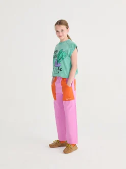 Color Block Woven Pants (Kids)