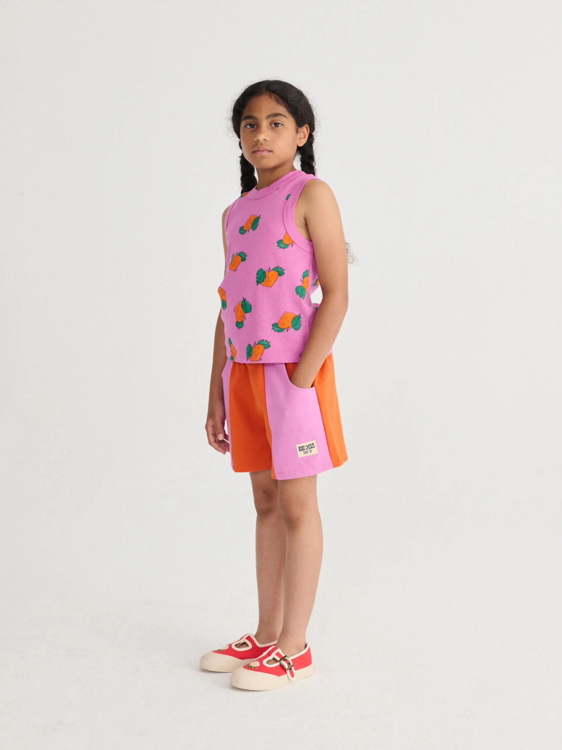 Color Block Woven Shorts (Kids)