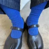 Crisp Step Socks (Blue)