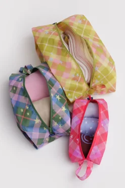 3D Zip Set (Star Plaid)