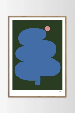 Fat Tree Pink Moon Poster