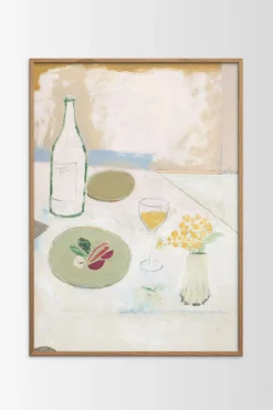 Fleurs Jaunes Poster