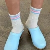 Girlfriend Socks (Bright Grey)