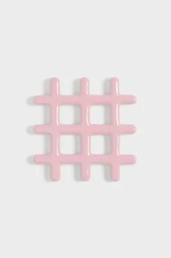 Grid Trivet (Pink)