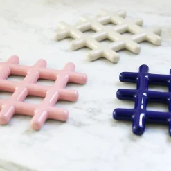 Grid Trivet (Pink)