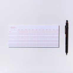 Habit Tracker Notepad – Daily & Monthly Grid Habit Tracker