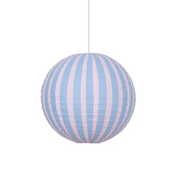 Hanging Paper Stripy Lantern Decoration x 3