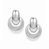 James Statement Earrings (Silver)