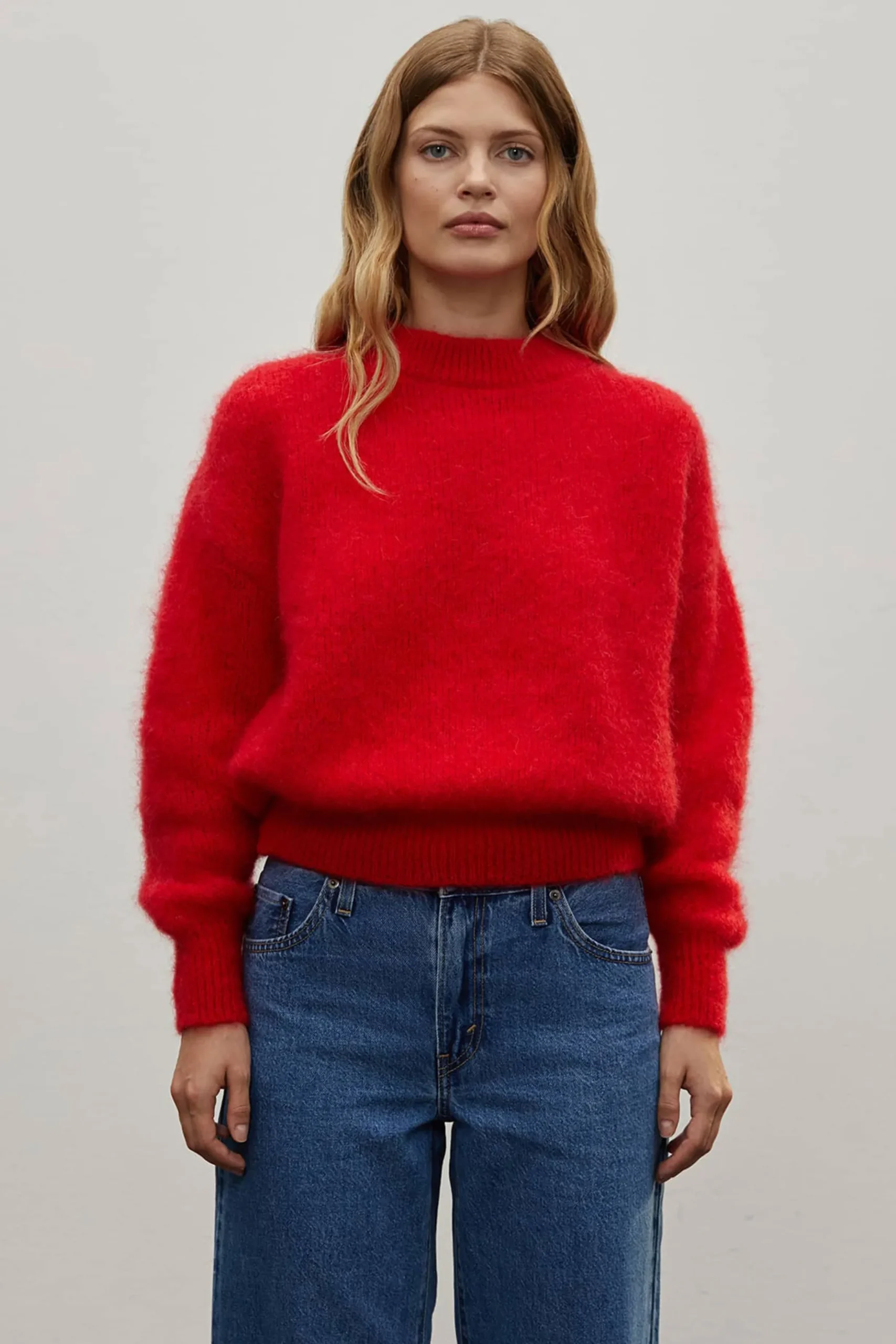 Jane Mohair Sweater (Red)