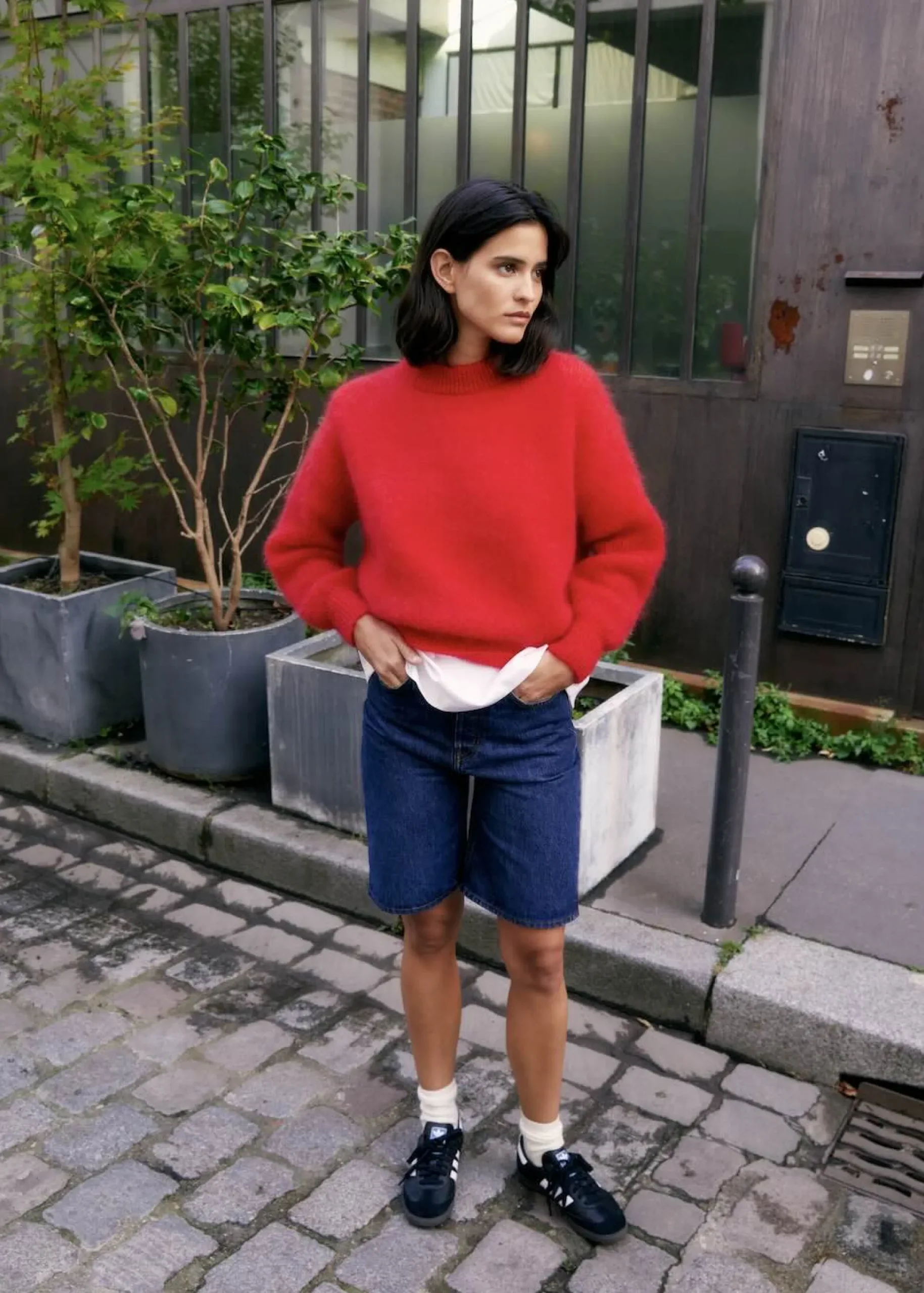 Jane Mohair Sweater (Red)