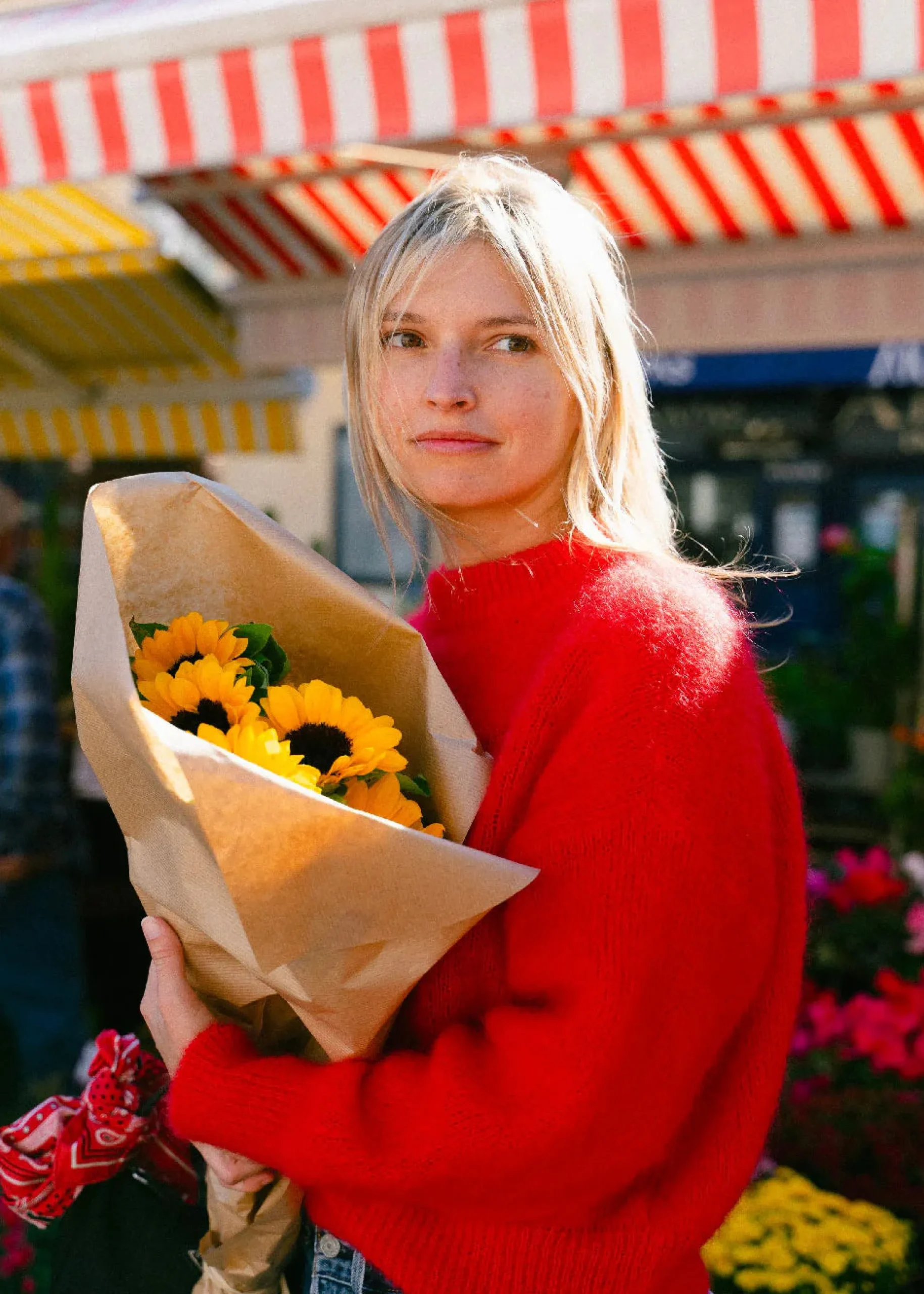 Jane Mohair Sweater (Red)