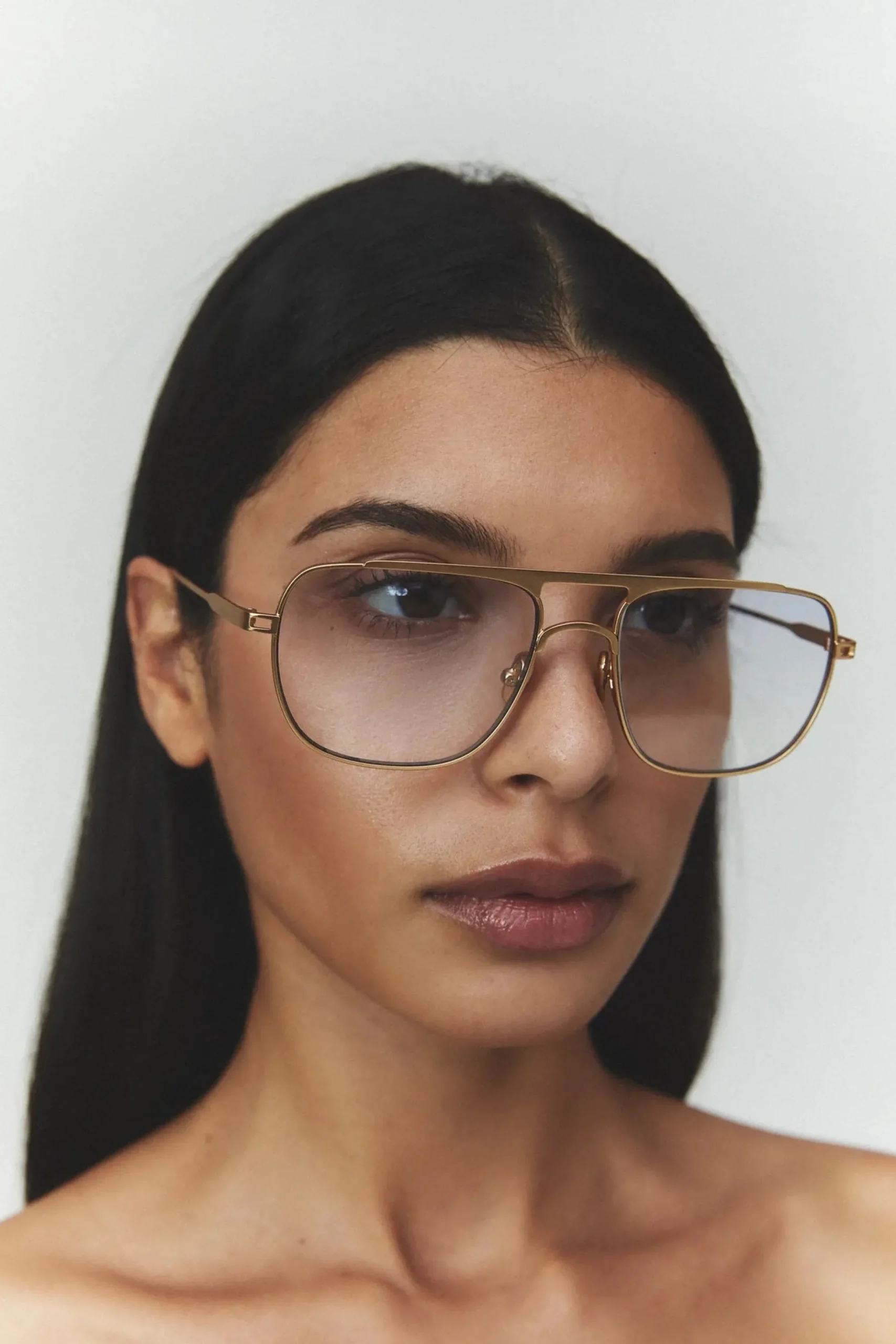 Jane Sunglasses (Gold Metal)