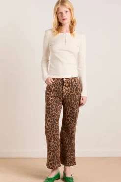 Kenny Twill Jeans (Leopard)