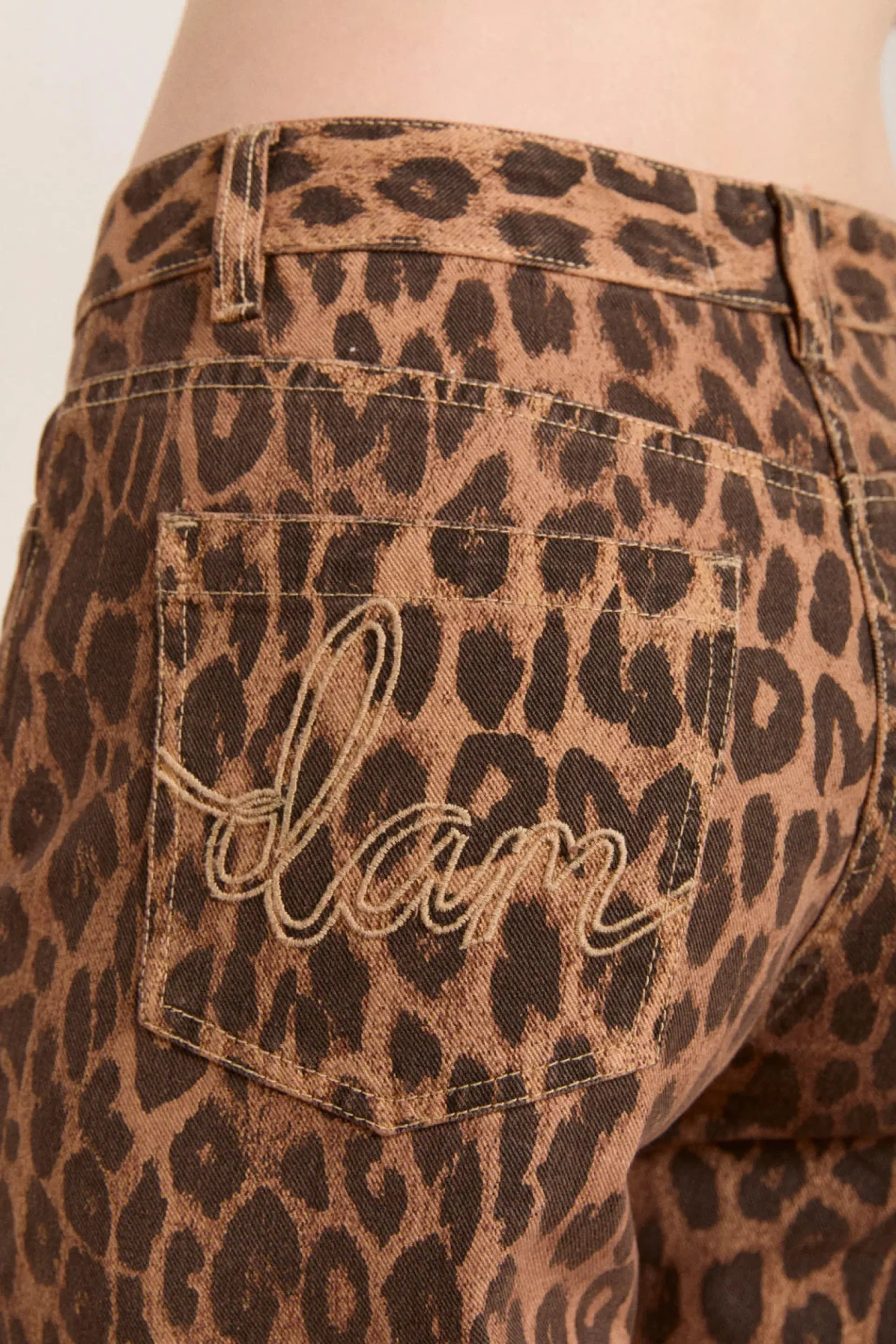 Kenny Twill Jeans (Leopard)