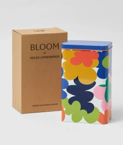 Kitchen Storage Tin (Abstract Flowers)