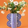 Large Butterfly Vase (Blue)