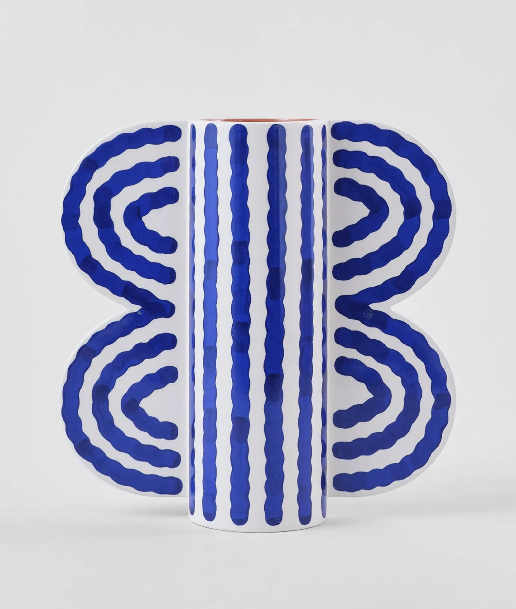 Large Butterfly Vase (Blue)
