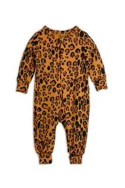 Leopard Button Jumpsuit