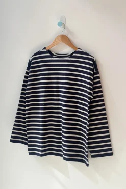 Marseille Top (White/Navy)