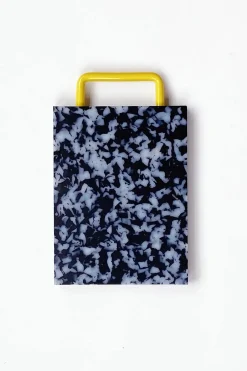Mini Chopping Board (Black Confetti)