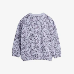 Mini Leopard Sweatshirt (Purple)