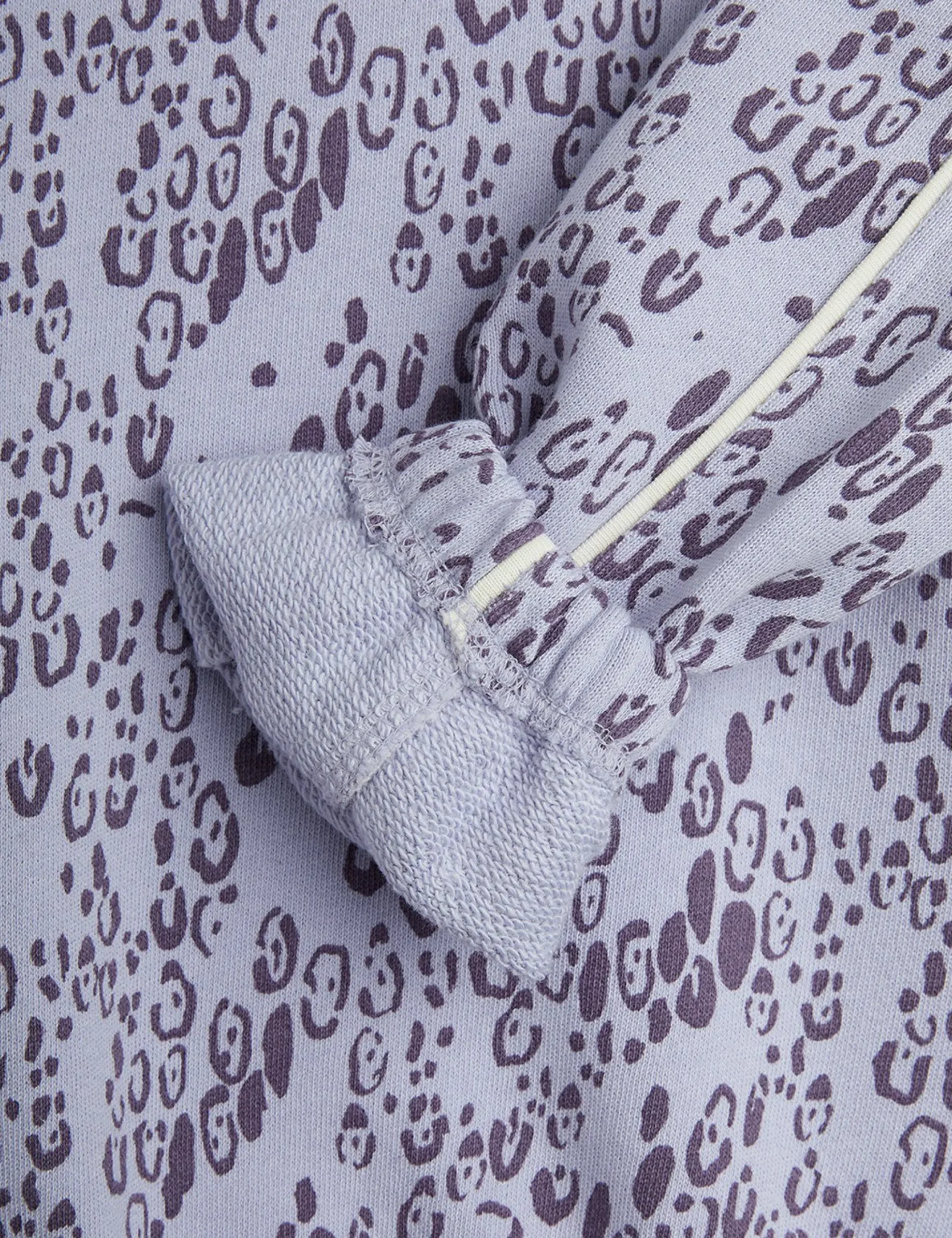 Mini Leopard Sweatshirt (Purple)