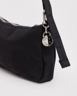 Nylon Pochette Bag (Black)