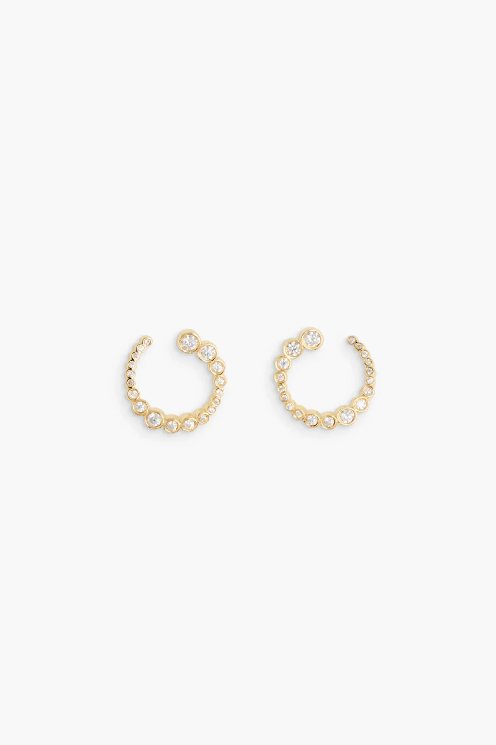 Odette Spiral Earrings (Gold)