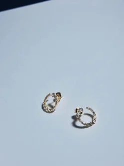 Odette Spiral Earrings (Gold)