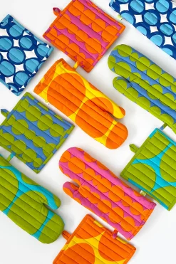 Oven Mitt & Potholder Set (Cheetah)