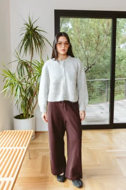 Piper Waffle Jogger (Chocolate)