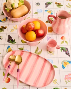 Platter (Pink Stripe)