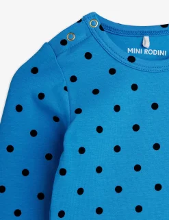 Polka Dots Baby Set (Blue)